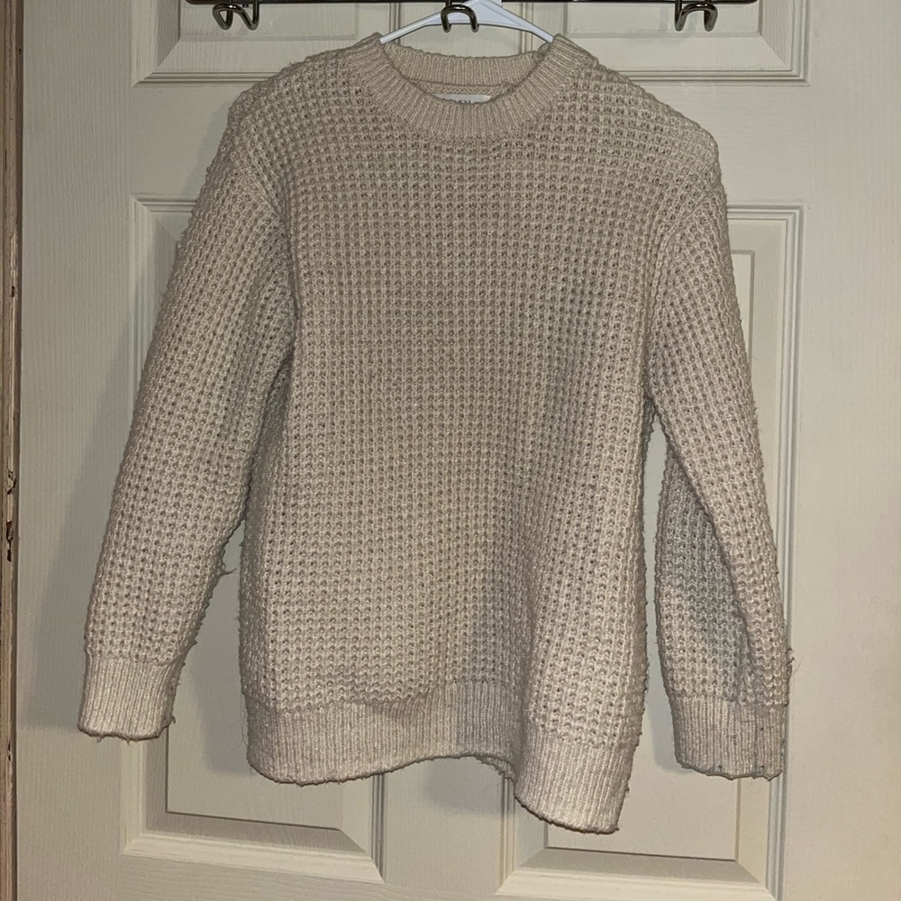 Zara Cream Knit Sweater